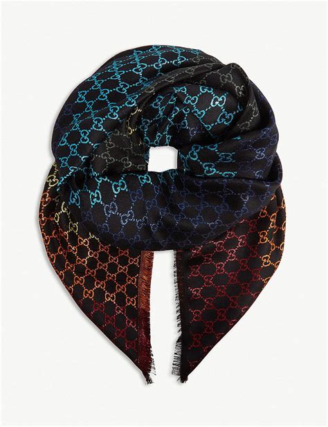 gucci rainbow scarf